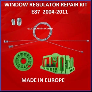 Window Regulator kit BMW E87 Hatch 04-10 1 Series rear left 116i 118i 120i 130i